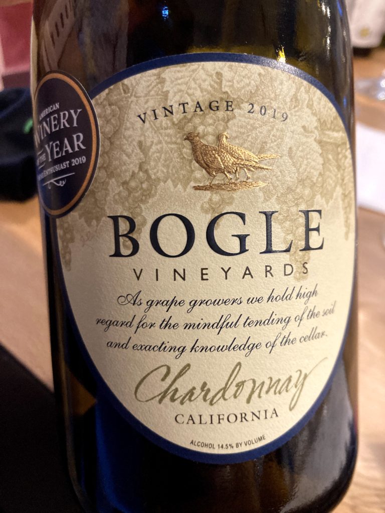 Chardonnay californiano Bogle 
